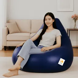 cosaak XXL Tear Drop Bean Bag Cover (Without Beans)-picture-18