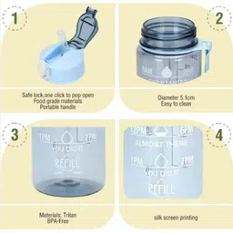 hydeal Water Bottle 1000 ml image 3