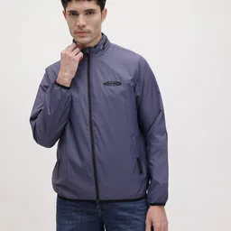 roadster Men Printed Bomber Jacket image 3