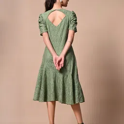 TBOJ Women Net Drop-Waist Midi Dress image 5