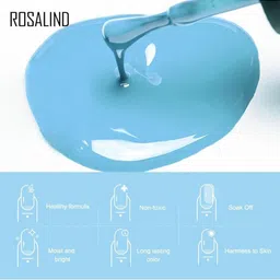 ROSALIND Long Lasting Colour-Changing UV LED Soak-Off Gel Nail Polish - Shade T102 image 4