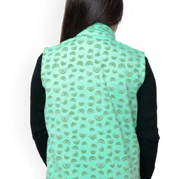 BAESD Girls Pack Of 2 Floral Lightweight Open Front Jacket image 2