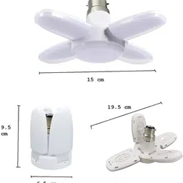 SPARK WORLD White Contemporary Ceiling Lamp image 2