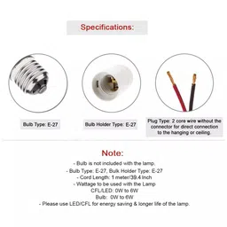 ExclusiveLane Dark Brown Set Of 2 Jute Spherical Iron Hanging Pendant Lamp image 4