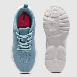 ASIAN Women Blue Mesh Running Non-Marking Shoes image 5