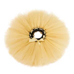 TINY MINY ME Girls Gold-Toned & Black Printed T-shirt with Skirt image 3