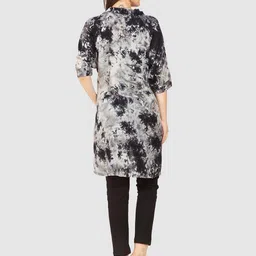 Mom For Sure by Ketki Dalal Abstract Printed Maternity A-Line Kurtas image 3