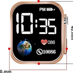 skiviei Ultra watch Date and time only Digital Watch - For Boys & Girls F-TM615_FLIP-T628 image 5