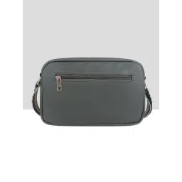 Yelloe Green Multicompartment Sling Bag for Women image 3