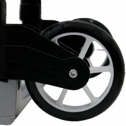 4tens Aluminum Folding Heavy-Duty 80KG Capacity Luggage Shopping Trolley with wheels Luggage Trolley image 4