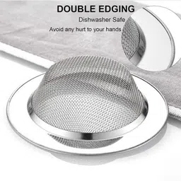 luxsan Bathroom Sink Stainless Steel Push Down Strainer image 5