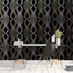 fokrim 300 cm ST- Black Royals Liner 45x300cm Self Adhesive Sticker image 2