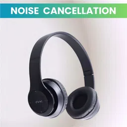 tws Compact Wireless Foldable Bass Intensity Noise Cancelling_6W Bluetooth & Wired Headset image 1