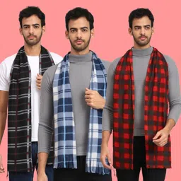 Trendy World Checkered Men Muffler-picture-28