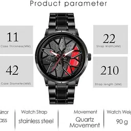 realbuff Analog Watch - For Men SPINING WATCH 2 image 5