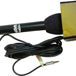 won Professional SHOTGUN MIC REPORTING MIC black square MIC ID News mic Flag 11 inch Microphone-picture-11