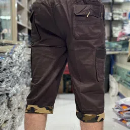 maanu Solid Men Three Fourths image 2