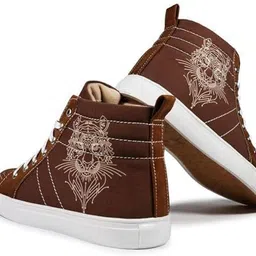 kobsook Luxe Men High Ankle Sneakers for Men High Tops For Men image 3