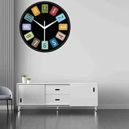 jv enterprises Analog 25.4 cm X 25.4 cm Wall Clock image 5