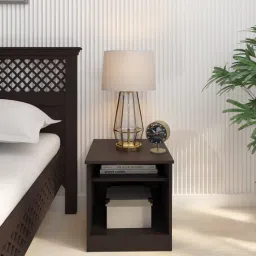 mintwud from pepperfry Takeo Bedside Table in Walnut Finish-picture-11