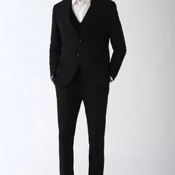 peter england Men Suits Solid Suit-picture-30