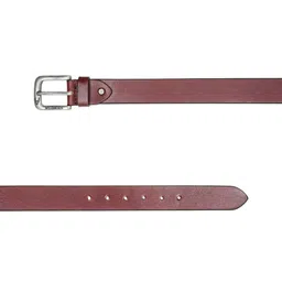 WildHorn Men Adjustable Brown Solid Belt image 5