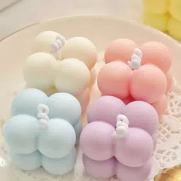 giftsera 2 Layer Bubble Candle | Decorative Scented Candle for Home Décor, Gifts Candle-picture-33