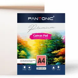 pantonic A/4 CANVAS PAD Cotton Medium Grain Canvas Pad (Set of 1)-picture-22