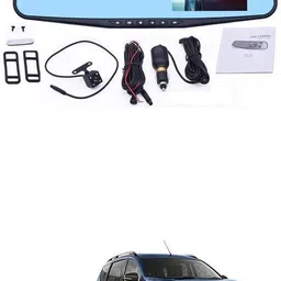 gonama Universal For Car Dual Lens Dvr Dash Camera 4.3inch Rearview Mirror For XL-6 Universal For Car Dual Lens Dvr Dash Camera 4.3inch Rearview Mirror For XL-6 Parking Sensor-picture-17