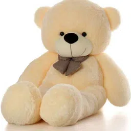 tas Teddy Bear for Your Love 6 Feet - Cream Color (6ft-Teddy-Cream-N) - 72 inch image 1
