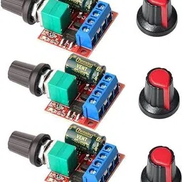 opulentsd 3pcs Mini DC Motor PWM Speed Controller, Electronic Components Electronic Hobby Kit-picture-30