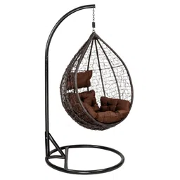 swingzy Beawar Metal Swing in Brown Colour image 4