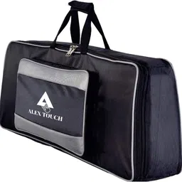 alextouch 61 Keys Keyboard/Piano Bag-Cover PSR-E243, E343, E353, E363, E373, E453, E463, I455, I425, I400, I500 Heavy Padded (BLACK GREY) Keyboard Bag image 4
