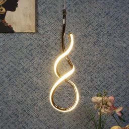 Snake Gold Iron Hanging Light by Eliante by Jainsons Lights-picture-35