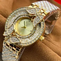 looftrader Analog Watch - For Girls BUTTERFLY GOLDEN a20-picture-26