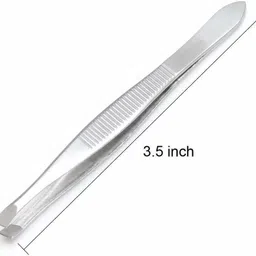 neelkamal Tweezer & Plucker for Upper Lip, Eyebrows & Blackhead - Set of 1 image 1