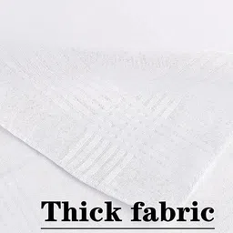 Kolva Cotton Premium Collection Handkerchiefs Hanky for Men G1 ["White"] Handkerchief image 3