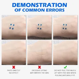 skyunion Invisible Thin Face Sticker V-Shape Face Lift Tape Face Shaping Mask image 3