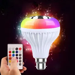 YAROH EEE_581E_LED BULB BLUETOOTH SPEAKER RGB LIGHT FOR HOME,BEDROOM PARTY DECORATION 48 W Bluetooth Speaker-picture-12
