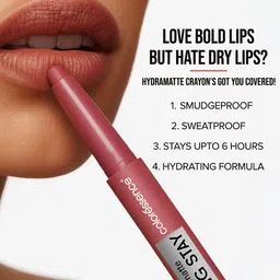 coloressence Hydramatte Long Stay Lippie Crayon | Intense Pigment, All-Day Comfort image 2