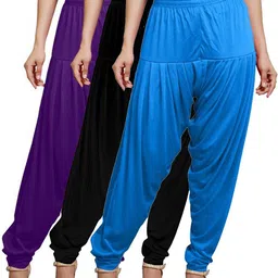 Cotton Blend Solid Patiala-image-22