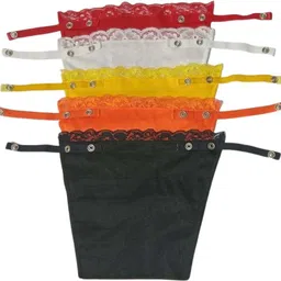 glorsio Women Red, White, Yellow, Orange, Black Mock Camisole image 2