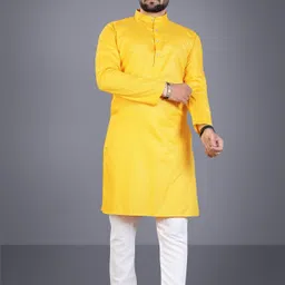vajira fashion Men Cotton Blend Kurta Pyjama Set-picture-42
