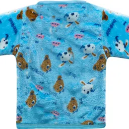 fancy walas Presents Born Baby Winter Wear Keep Warm Cartoon Printing Baby Clothes 5Pcs Sets Cotton Baby Boys Girls Unisex Baby Fleece/Velvet Suit Infant Clothes image 2