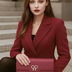 g m w Formal Pink Clutch image 3