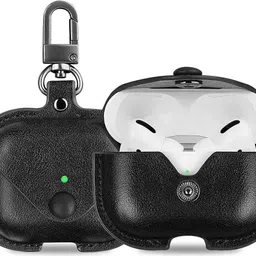 Bodoma Leather Press Stud Earbuds Case For Airpods Pro, Airpods Pro 2nd Gn-picture-33