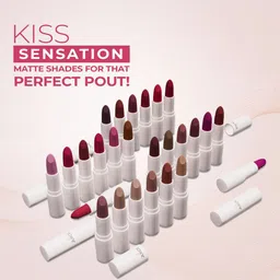 JUICE Set Of 3 Kiss Sensation SPF 15 Lipsticks with Bio Retinol & Shea Butter image 4