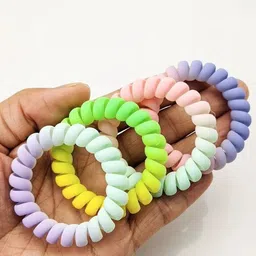 Radhya Accessories Women Set of 5 Ponytail Holders image 2