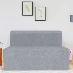 usha shriram Acum (72x72) Foam 8 Inch 3 Seater Foldable Mattress In Grey Colour-picture-25