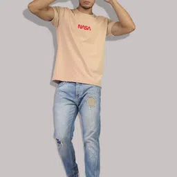 Greylongg Typography Printed T-shirt image 5